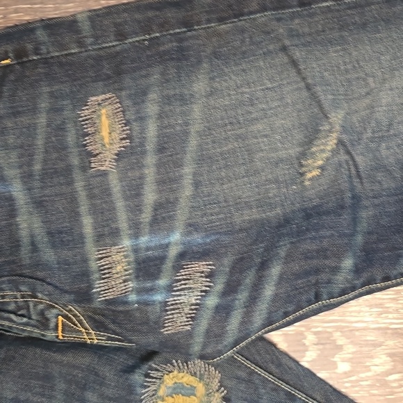 SOLD on M.ercari!!  Ed Hardy Signature Logo Tiger Denim Men Size 32W 34L NWT - Picture 6 of 9